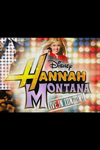 Hannah Montana Live in London poster 2