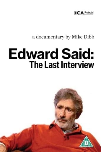 Poster för Edward Said: The Last Interview