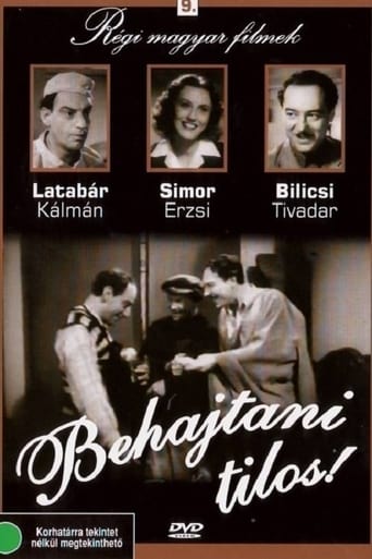 Poster of Behajtani tilos
