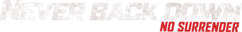 Never Back Down: No Surrender logo