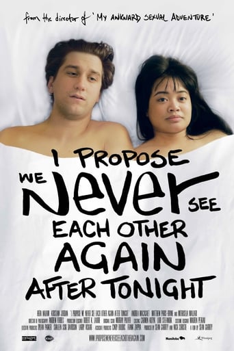 I Propose We Never See Each Other Again After Tonight Poster