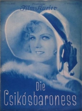 Poster för Die Csikosbaroneß