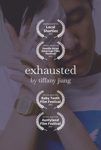 Exhausted poster
