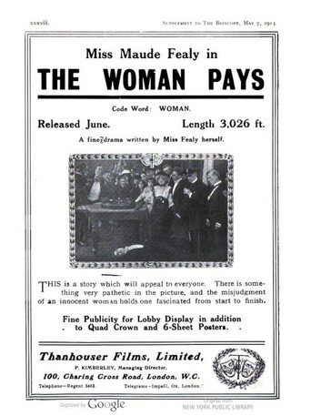 The Woman Pays (1914)
