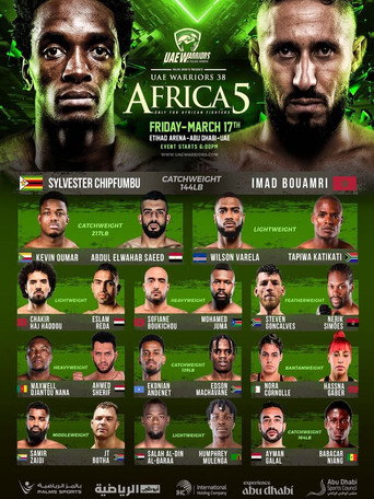 UAE Warriors 38 poster