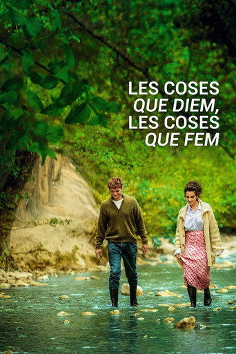 Cartell de Les coses que diem, les coses que fem