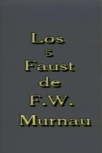 Poster för Los 5 Faust de F. W. Murnau