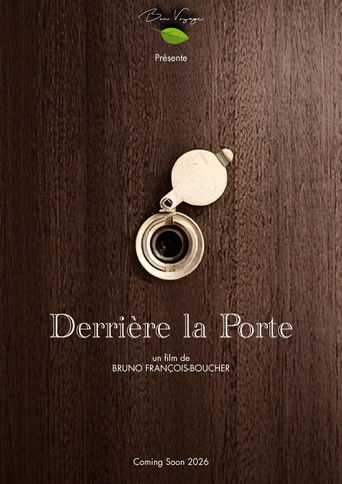 movie poster for Derrière la porte