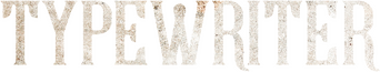 Typewriter logo