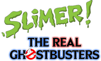 Slimer! and the Real Ghostbusters logo