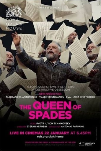 Poster of La dama de picas. Royal Opera House