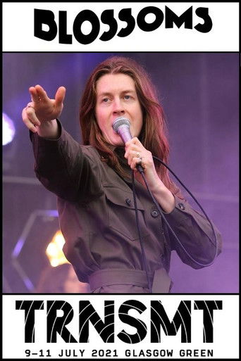 Blossoms live at TRNSMT 2021 poster