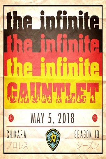 Poster of CHIKARA Infinite Gauntlet 2018