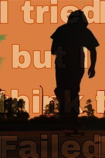 I tried but I think I failed poster
