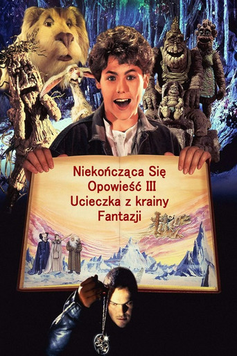 Plakat: Niekończąca się opowieść III: Ucieczka z krainy Fantazji