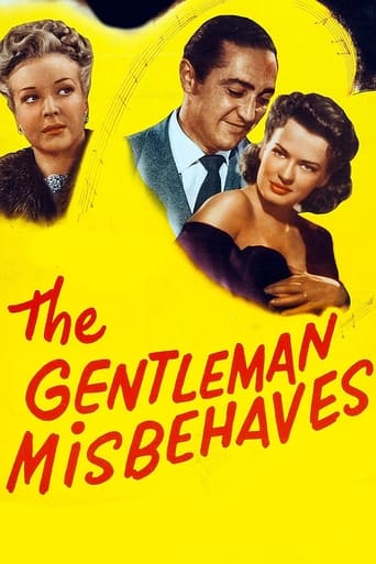 Poster för The Gentleman Misbehaves