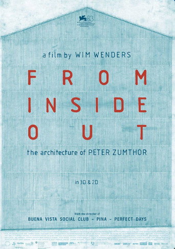 From Inside Out - The Architecture of Peter Zumthor