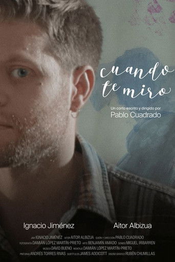 Cuando te miro poster