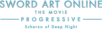 Sword Art Online the Movie – Progressive – Scherzo of Deep Night logo