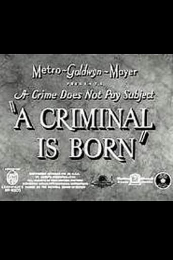 Poster för A Criminal Is Born