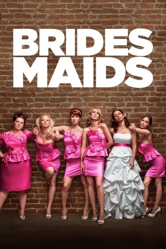 Movie poster: Bridesmaids (2011) แก๊งค์เพื่อนเจ้าสาว แสบรั่วตัวแม่