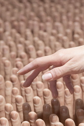 The Finger Rub Rug poster