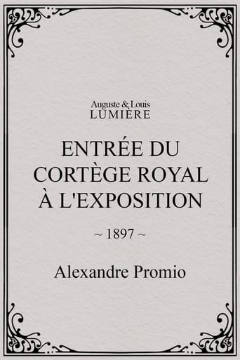 Entrée du cortège royal à l'Exposition