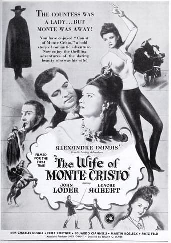 Poster för The Wife of Monte Cristo