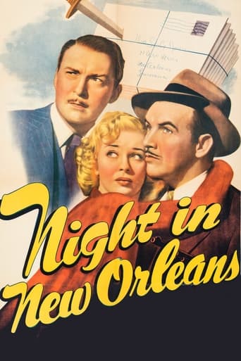 Poster för Night in New Orleans