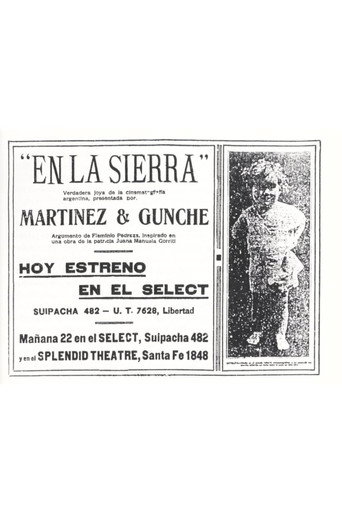 En la sierra (1918) movie poster
