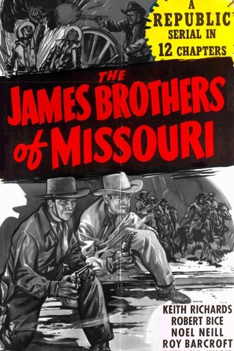 Poster för The James Brothers of Missouri