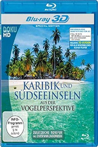 Karibik und Südseeinseln aus der Vogelperspektive poster