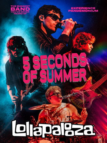 Cartell de 5SOS: Live at Lollapalooza