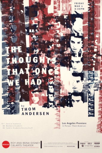 The Thoughts That Once We Had poster 2