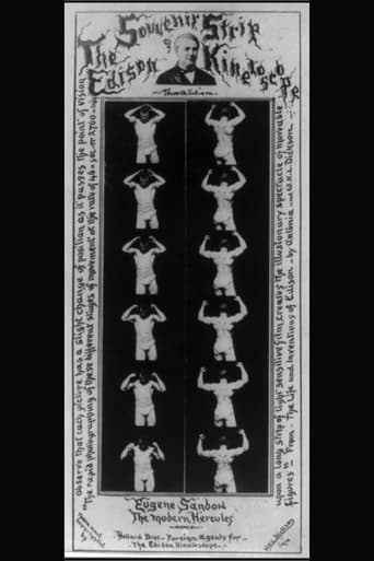 Poster of Souvenir Strip of the Edison Kinetoscope