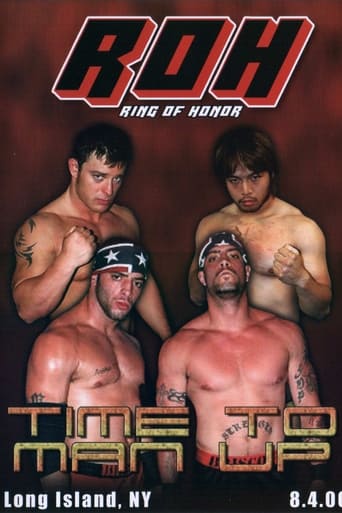 Poster of ROH: Time To Man Up