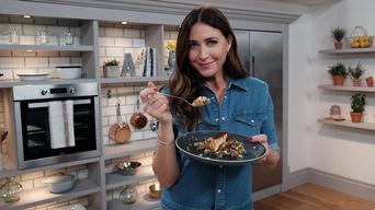 Lisa Snowdon | Salmon with Brown Rice and Ginger Sauce