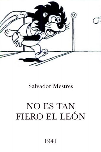Cartell de El león y el ratón