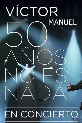 Victor Manuel: 50 años no es nada poster