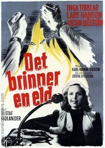 Poster för Det brinner en eld