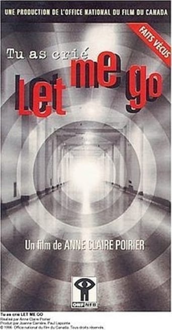 Poster of Tu as crié : Let me go