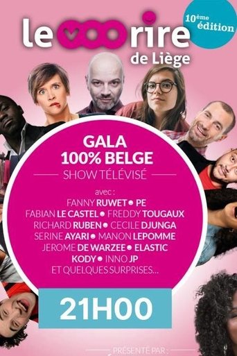Festival du rire de Liege le gala 100% belge poster