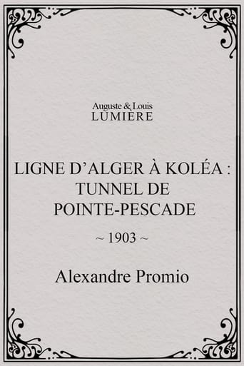 Ligne d’Alger à Koléa : Tunnel de Pointe-Pescade