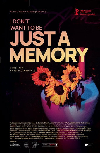 I Don&rsquo;t Want to Be Just a Memory (2024)