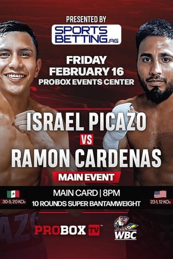 Poster of Israel Picazo vs. Ramon Cardenas