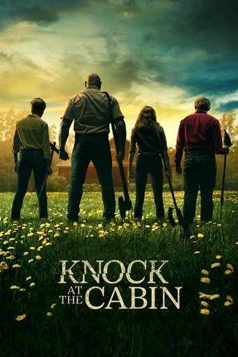 Movie poster: Knock at the Cabin (2023) เสียงเคาะที่กระท่อม