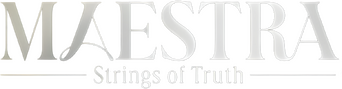 Maestra: Strings of Truth logo