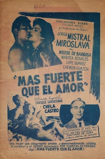 Poster för Más fuerte que el amor