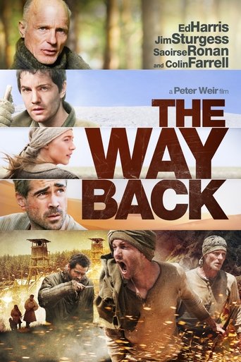 Movie poster: The Way Back (2010) แหกค่ายนรก หนีข้ามแผ่นดิน