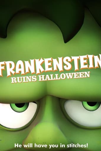 Poster of Frankenstein Ruins Halloween